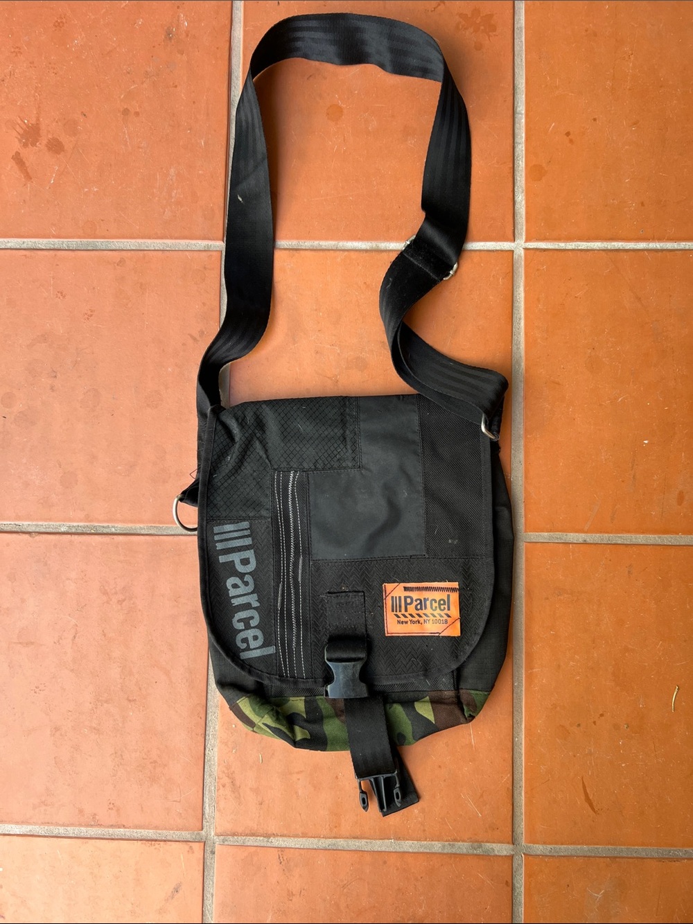 Parcel NYC Messenger Velcro Bag, 1990s